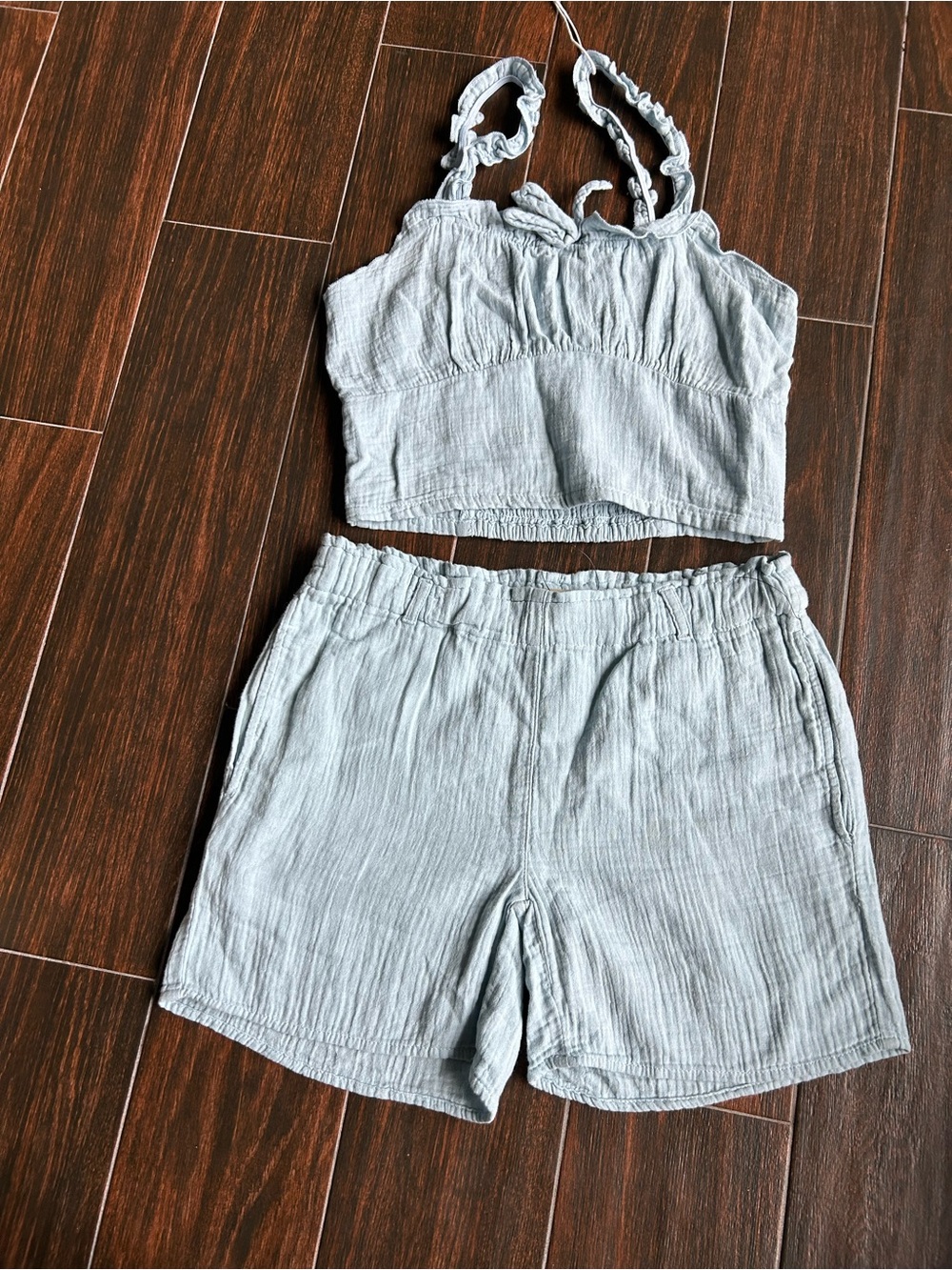 NWT Women’s Cotton Beach Lounge Top And Bottom Size Small